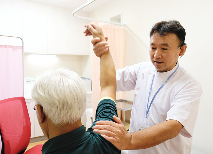 治療の様子